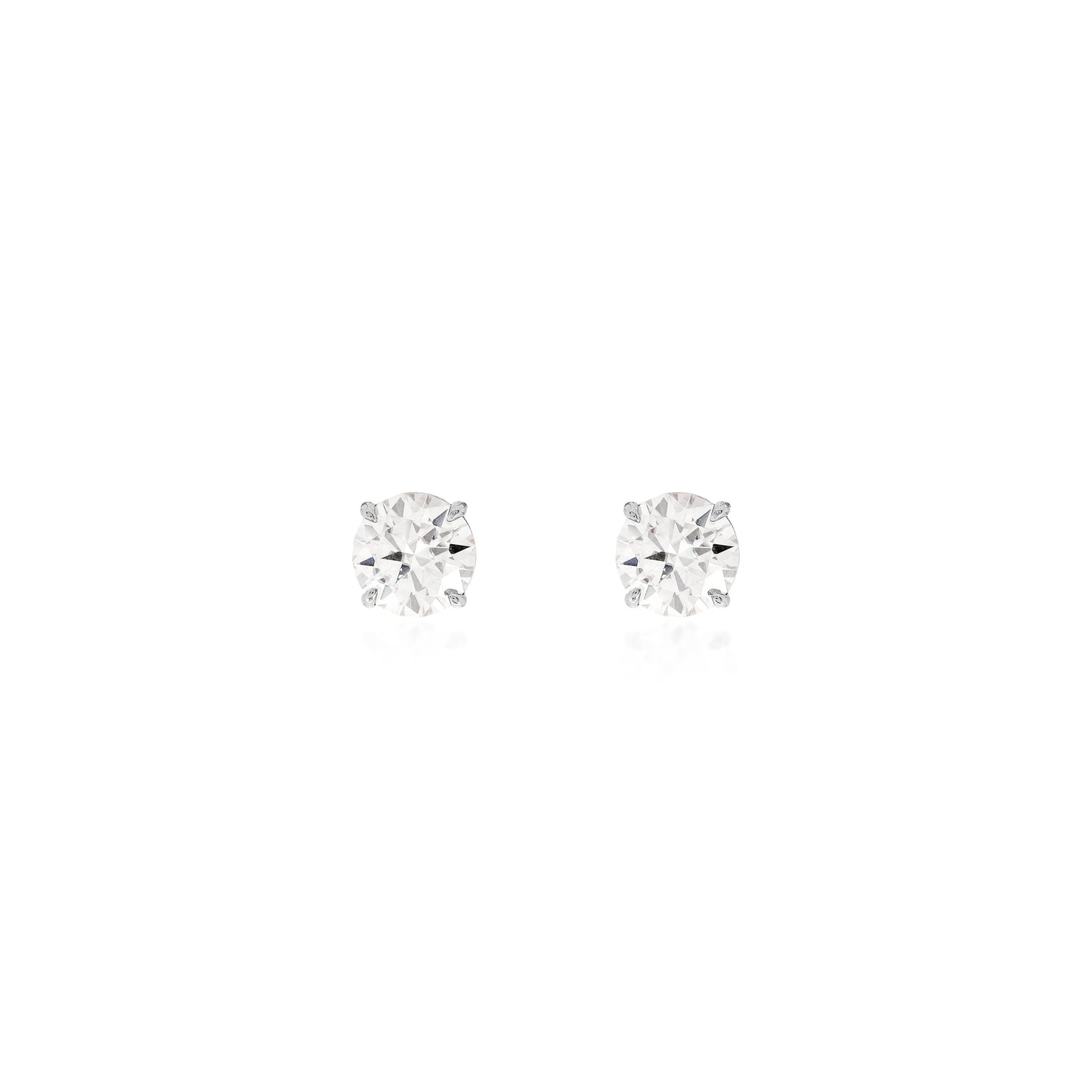 Brinco Moissanite 6,5mm