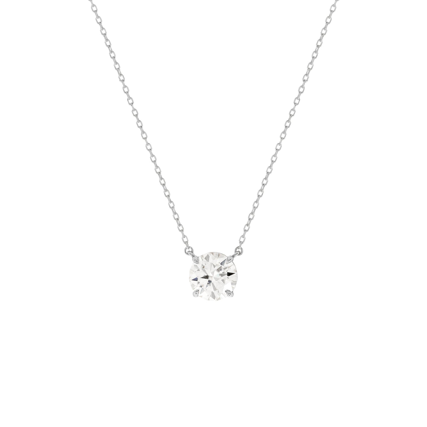 Colar Moissanite 6,5mm