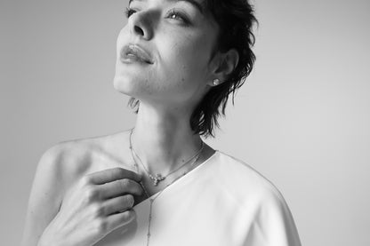 Colar Moissanite Divino Espírito Santo