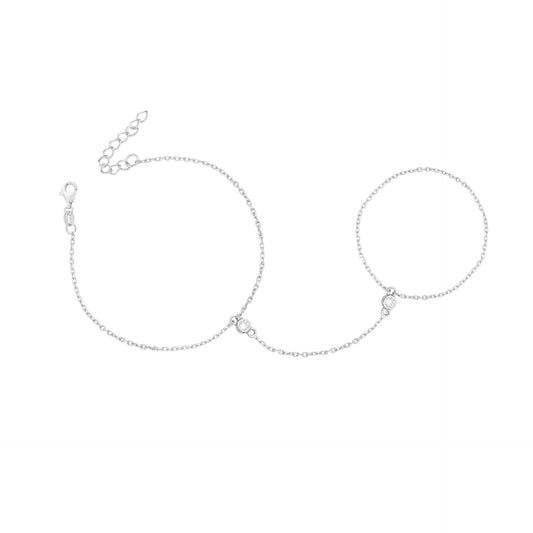 Pulseira de Mão Dois Pontos