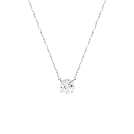 Colar Moissanite 6,5mm