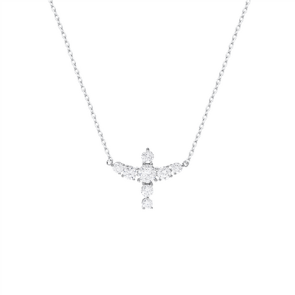 Colar Moissanite Divino Espírito Santo